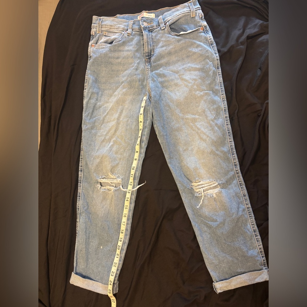 Levi's Heritage Boyfriend Light Blue Denim Jeans